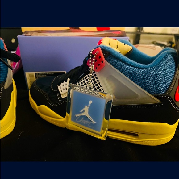 AIR JORDAN 4 Retro Union Off Noir - Picture 7 of 9